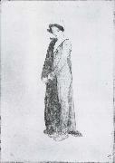 Model Standing, Carl Larsson